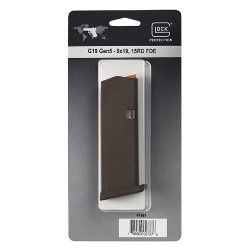 GLOCK MAG G19 9MM FDE 15RD 47461 - Taurus Savings